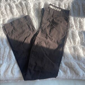 Dkny Brown Skinny Pants Versatile Style